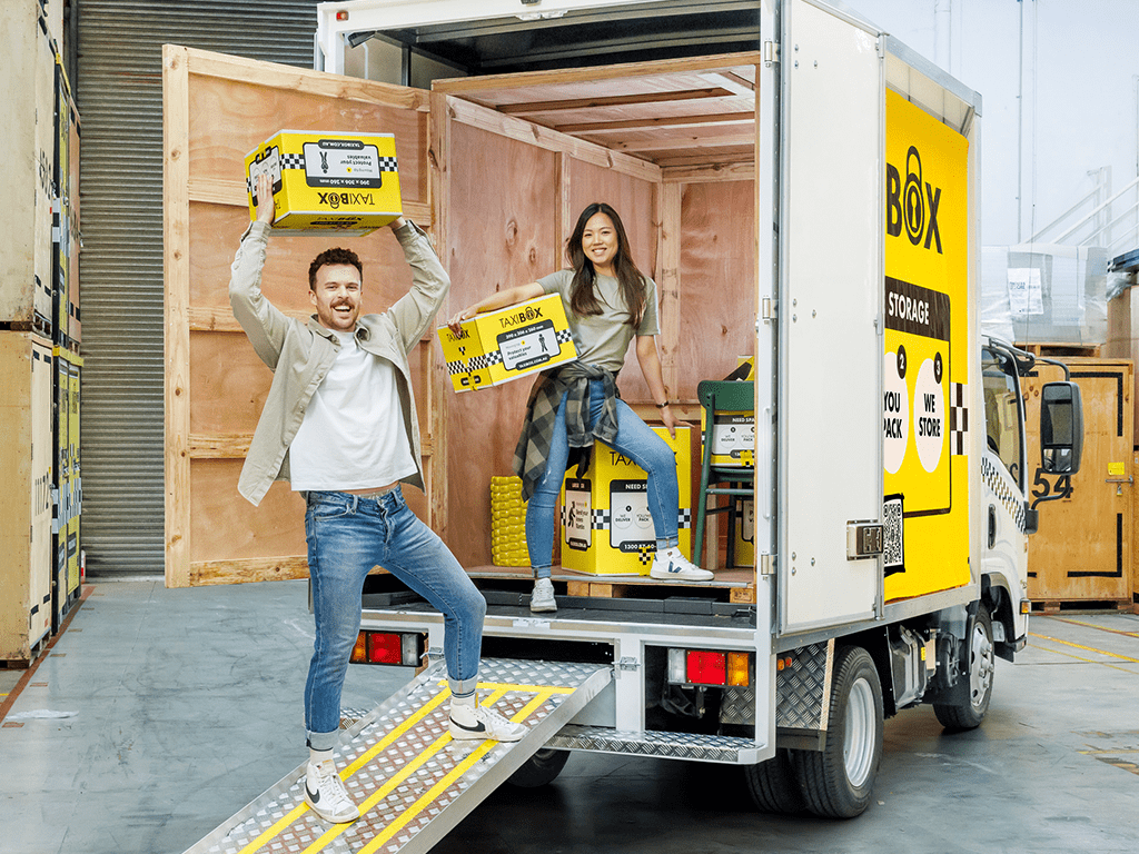 Harry emma fetch truck boxes