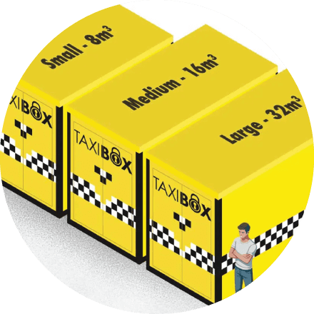 Local storage in 3 sizes